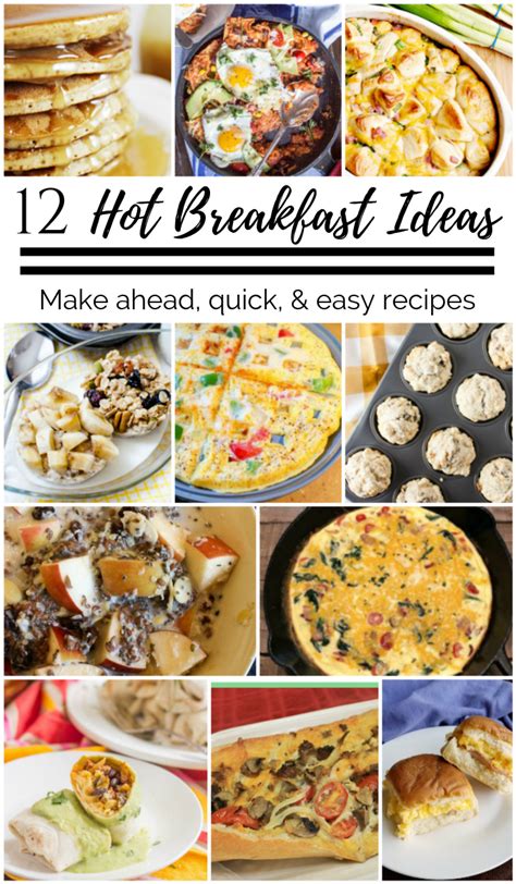 12 Hot Breakfast Ideas Mm 242 Delicious Breakfast Recipes