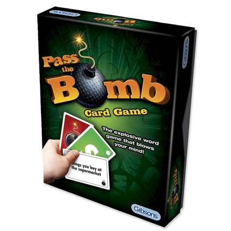 This process takes no more than a few hours and we'll send you an email. Pass The Bomb Card Game - CraftyArts.co.uk