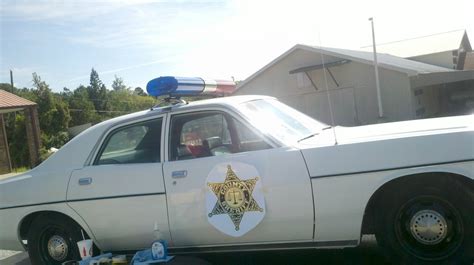 New My Rosco P Coltrain Cop Car Replica Hazzard County Garage