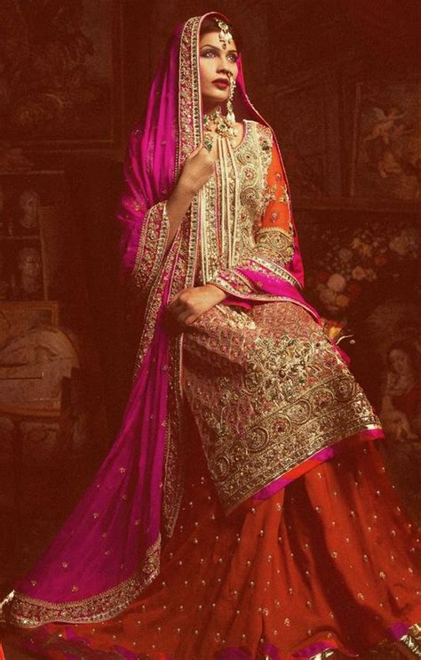 Mellow pink aari dori anarkali with cutwork on hem and 3d floral motifs. Best Bridal Dresses Color Combination in Pakistan 2021 ...
