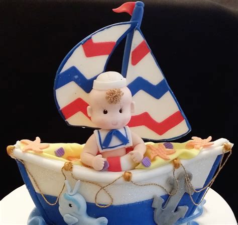 Nautical Cake Topper Nautical Favor Sailor Birthday Sailor Etsy Australia
