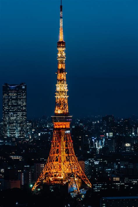 Tokyo Tower Symbol Japońskiej Stolicy Tabitabi