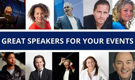 Amazing Keynote Speakers For Your Events The Sweeney Agency