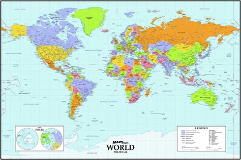 World Map Art World Map Map Art Print
