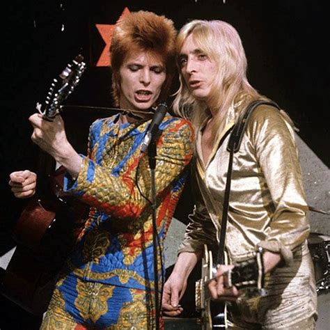 David Bowie And Mick Ronson On Lift Off 1972 David Bowie Starman