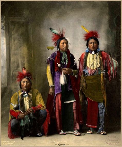 Photo 1890s Native American Kiowa Indians Ebay
