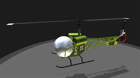 Simpleplanes Bell 47 H 13 Helicopter