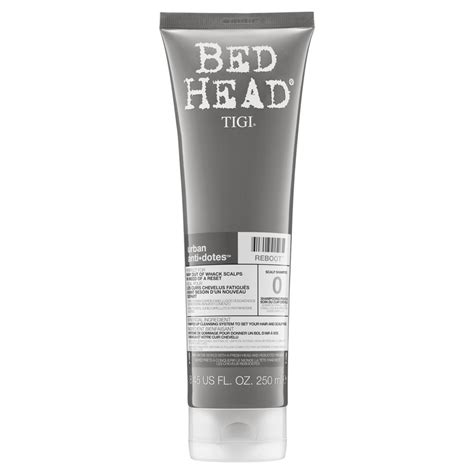 Tigi Bed Head Urban Anti Dotes Reboot Scalp Shampoo Ml