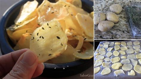 Cómo Hacer Patatas Chips Al Horno Crujientes Y Fáciles De Hacer