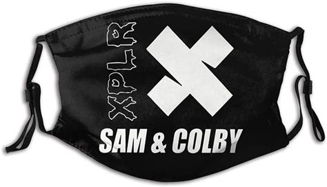 Mask Sam And Colby Xplr With Filter Dust Proof For Men And Women Washable Reusable Buy Online