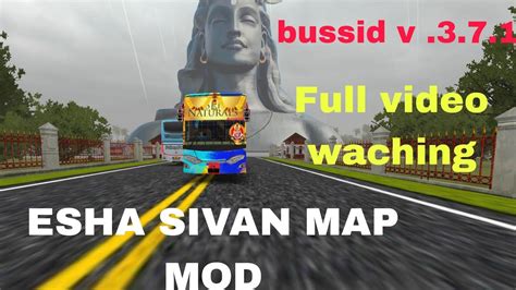esha sivan map mod map bussid v 3 7 1 srimass subscribe youtube