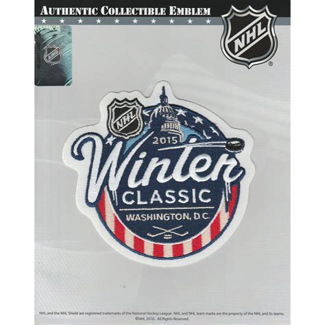 2015 Nhl Winter Classic Jersey Patch Washington Capitals Vs Chicago