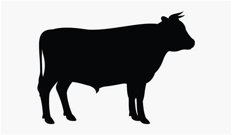 Clip Art Vector Graphics Angus Cattle Silhouette Holstein Cow