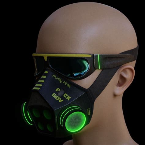 Cyberpunk Mask Cgtrader