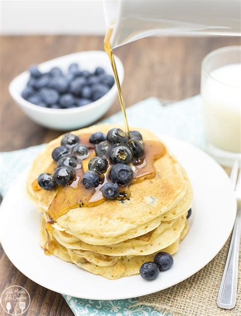 Greek Yogurt Blueberry Pancakes Like Mother Like Daughter