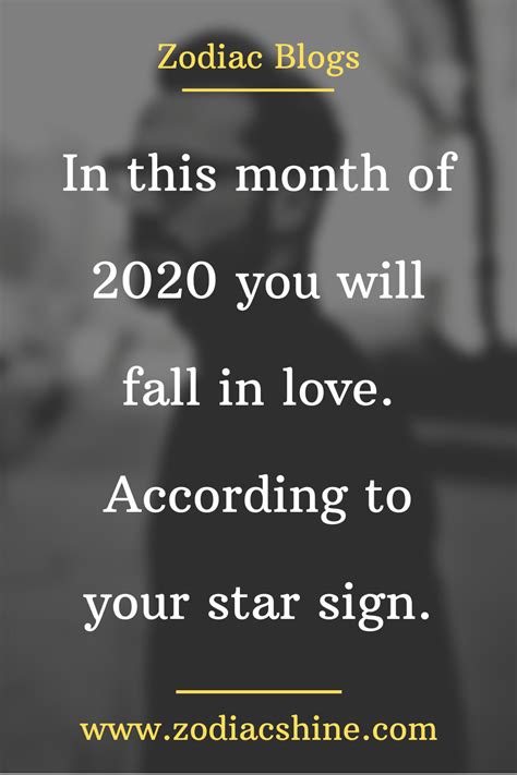 Also, the cancer sign represents people that are born under it. In this month of 2020 you will fall in love. According to ...