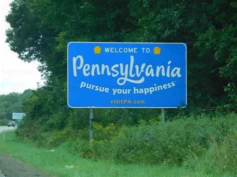 The Best Sight In The World Says Welcome To Pennsylvania
