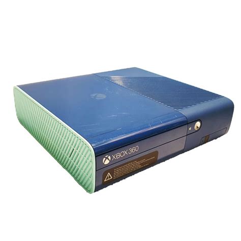 Xbox 360 E 500gb Limited Edition Blue And Teal Console Only For Sale