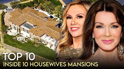 Top 10 Real Housewives Mansions House Tour Ramona Singer Lisa