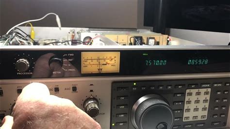 Ten Tec Paragon 2 Receiving With Radio Back Together Fixed Display Low