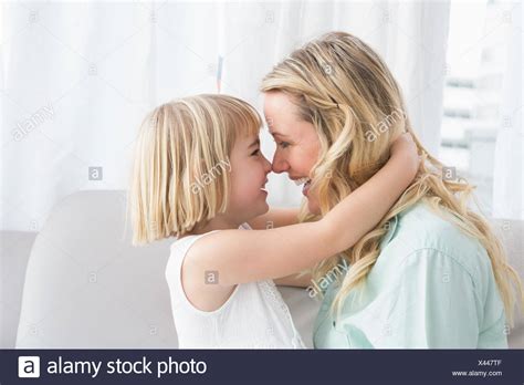Mother Babe Rubbing Noses High Resolution Stock Photography And Images Alamy