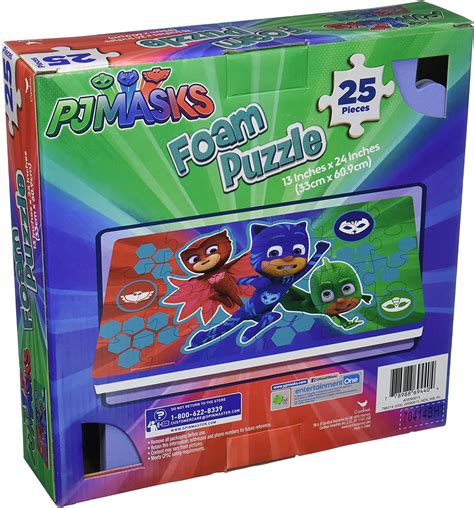 Fill your cart with color today! Cardinal PJ Masks Foam Puzzle Mat 25 Pieces - Milk & Hunni ...