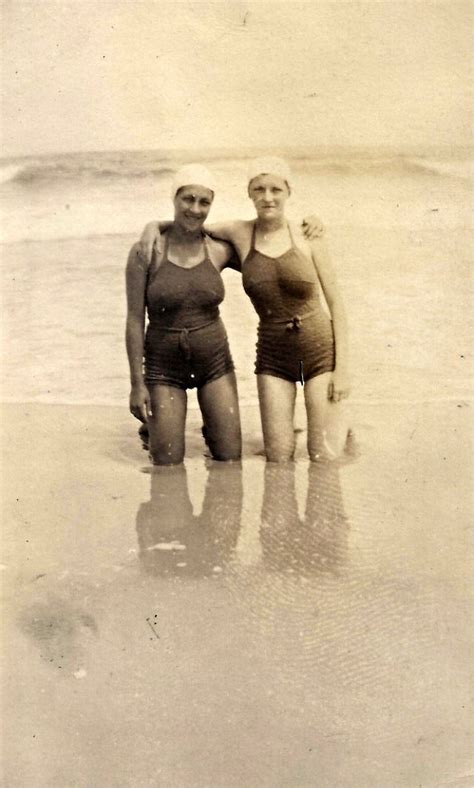 45 found snapshots that capture women in bathing suits during the 1920s vintage news daily