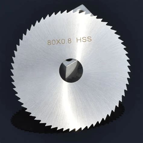 Mini Circular Saw Blade Diameter 80mm Hss High Speed Steel 72 Teeth