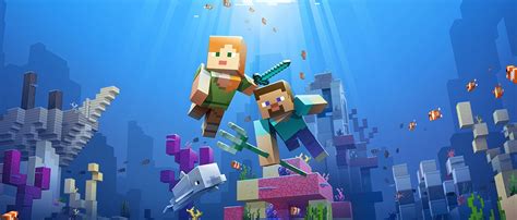 Every edition minecraft brings as an update on windows 10 pc has been designed in a highly optimized level. Minecraft gets first wave of Update Aquatic features ...