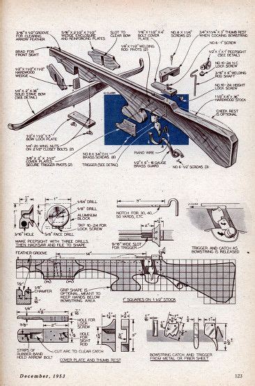 Crossbow Plans Build Your Own Crossbow Crossbow Designs Survival