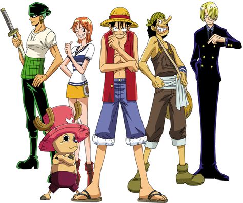 American Top Cartoons One Piece Luffys Crew