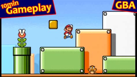Super Mario Advance 4 Super Mario Bros 3 Gba Gameplay Youtube