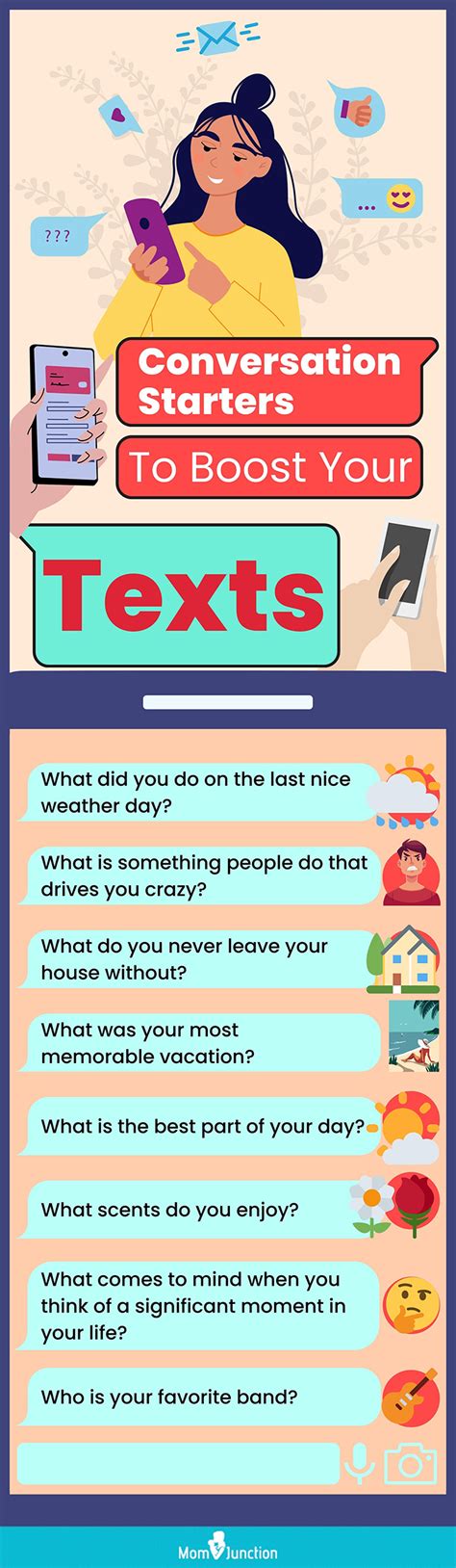 201 Good And Funny Conversation Starters For Texting