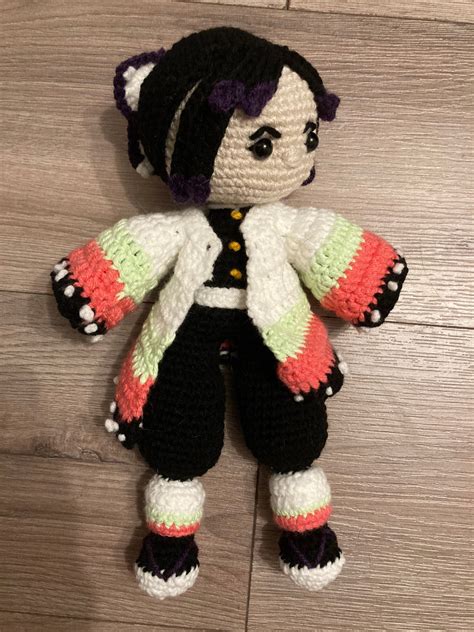 Demon Slayer Shinobu Kocho Crochet Pattern Etsy