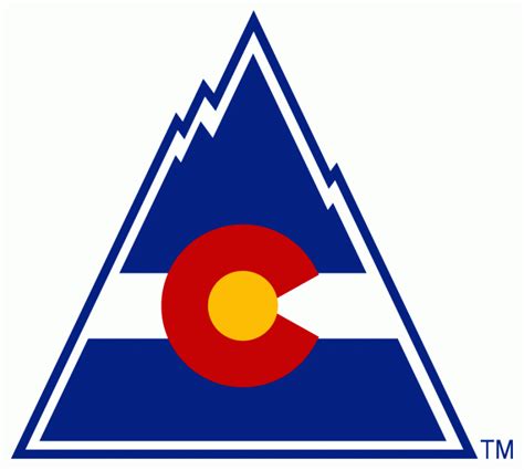 Colorado Rockies Primary Logo 1977 Colorado State Flag Drawn Into