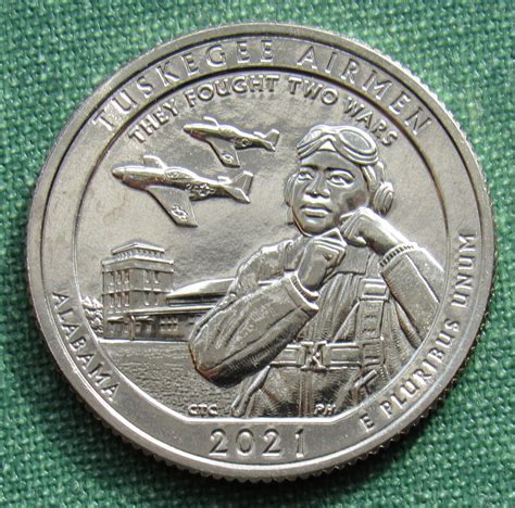 2021p Tuskegee Airmen Abt Quarter For Sale Buy Now Online Item 463908