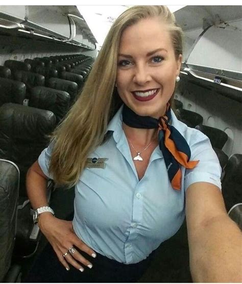 Hot Flight Attendant Airline Attendant Flight Attendant Uniform Trolley Dolly Flight Girls