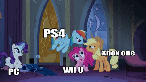 Ponified Console Wars Console Wars Console Debates Know Your Meme