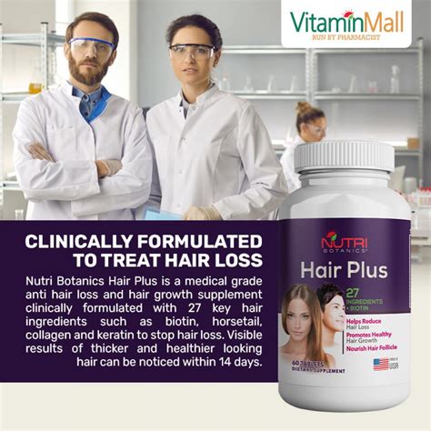 Hair Plus Hair Growth Supplement Stop Hair Loss Regrow Hair