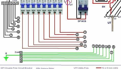 Double Pole Circuit Breaker Wiring Diagram - Free Wiring Diagram
