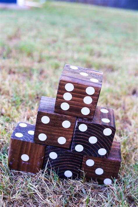 How To Make Yard Dice And Some Yard Dice Game Ideas