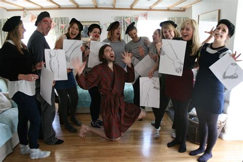 Hens With Pens Hen Party Life Drawing Throughout The Uk