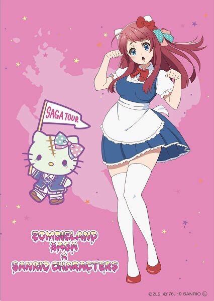 I Am Ready To See More Fan Art Of Hello Kitty Sakura Zombielandsaga