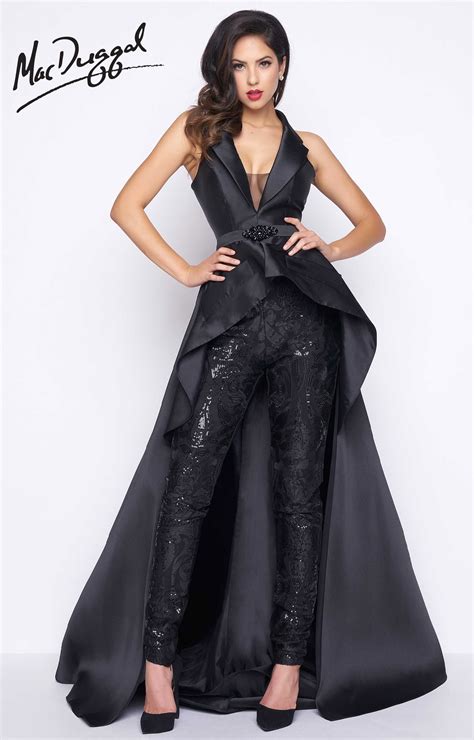 Prom Pantsuit Evening Dresses Gowns Lace Long Gown