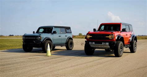 Hennessey Velociraptor 400 Shows Ford Bronco Raptor Whos Boss In A