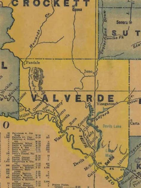 Maps Val Verde County Txgenweb