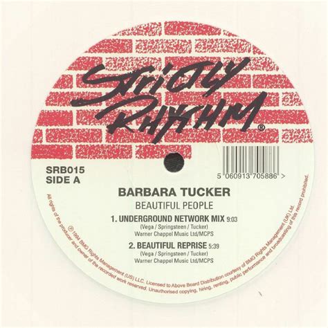Barbara Tucker Beautiful People Vinyl At Juno Records