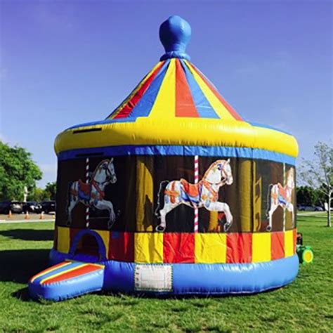 Carousel Inflatable Combo My Little Carnival Inc