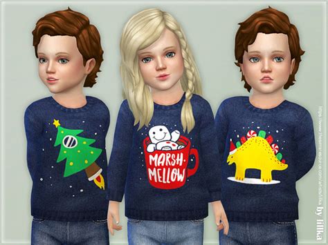 The Sims Resource Cozy Winter Sweater 05 Needs Cats And Dogs