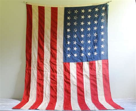 Vintage 48 Star American Flag 4 X 6 By Littledogvintage On Etsy 125
